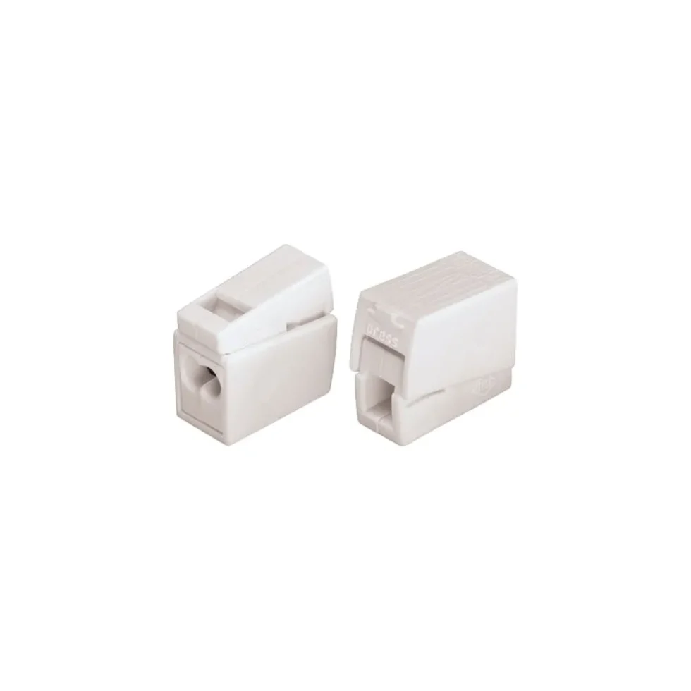 BELYSNINGSKLEMME 2,5MM2 HVID