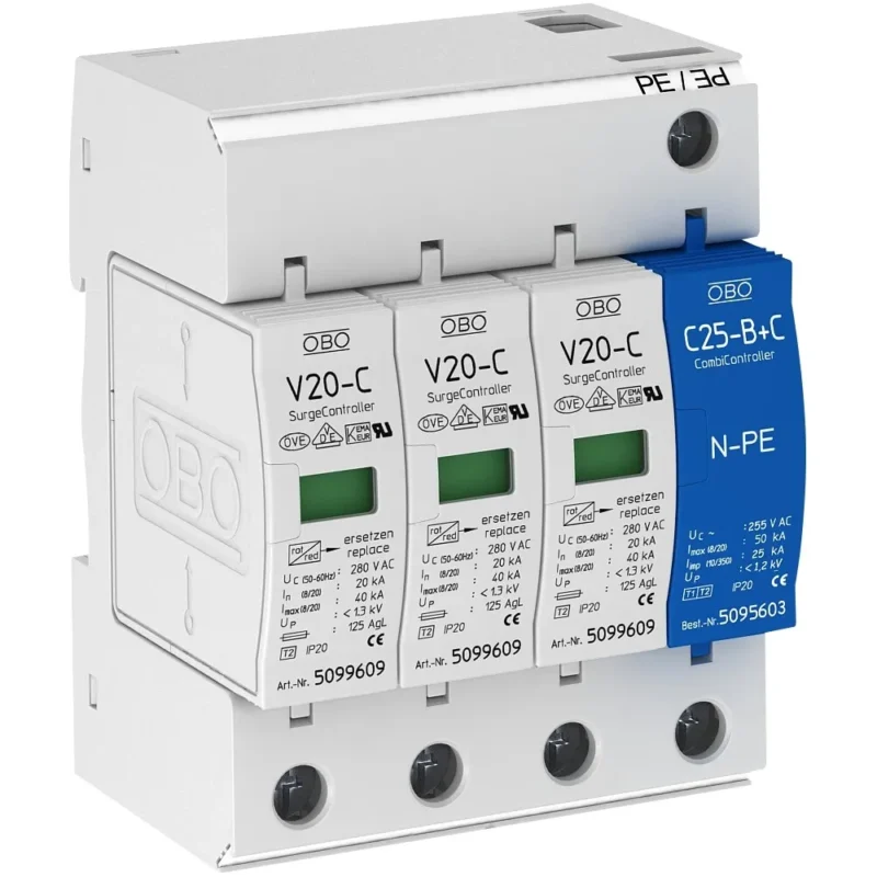 TRANSIENTBESKYTTELSE V20-C 3+NP