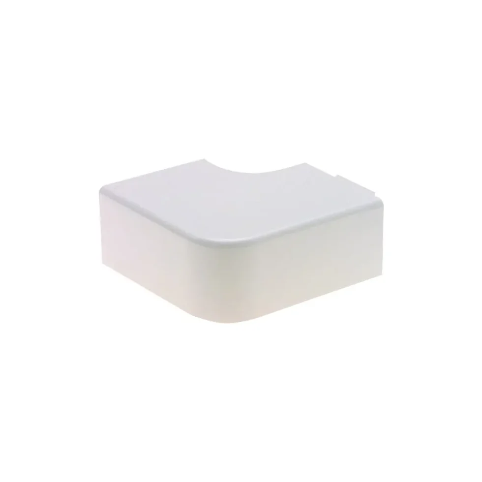 WDK VINKEL FLAD 30X45 MM HVID RAL 9010