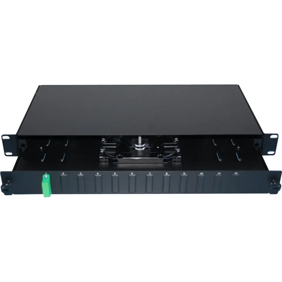 FIBERPANEL 1HE 1XSC/APC DX + SPL.KASETTE