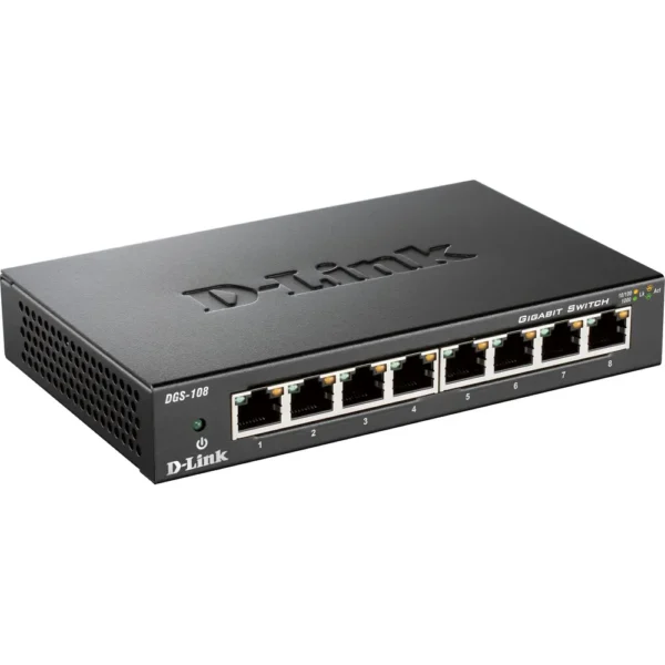 ETHERNET SWITCH 8 X GIGABIT