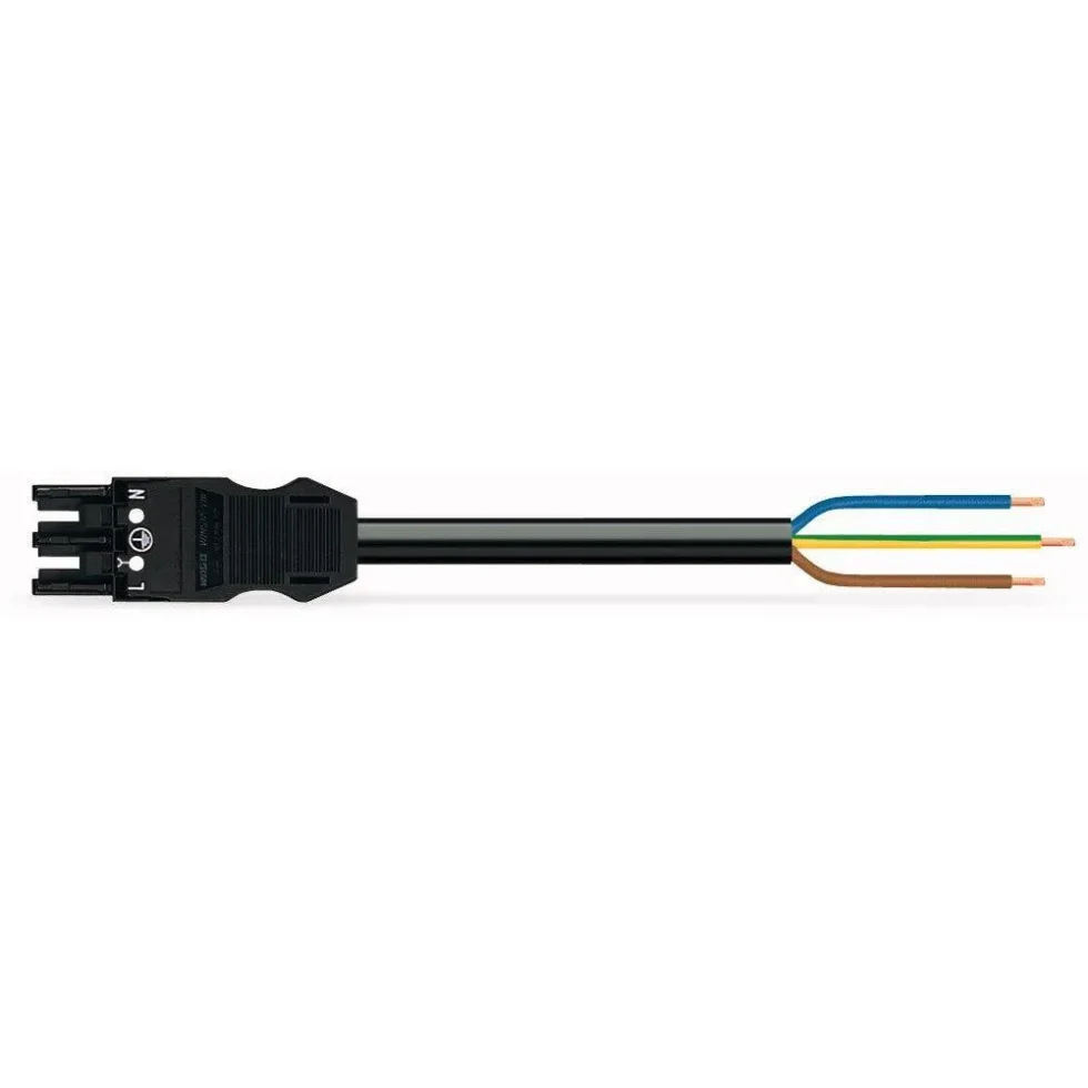 TILSLUTNINGSKABEL 3G1,5HUNST/AFI.LED. 2M