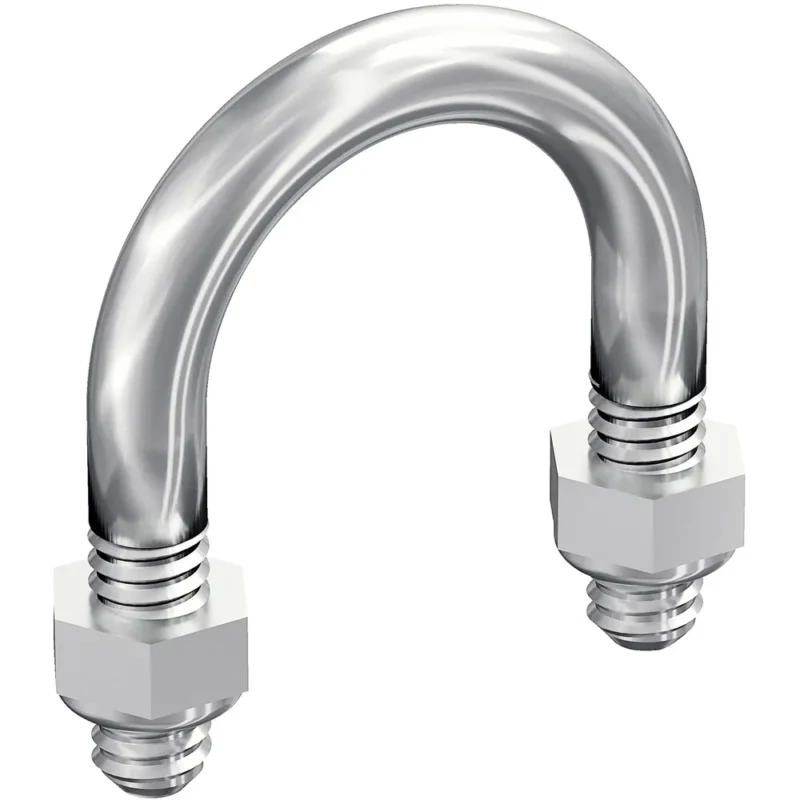 GEVINDBØJLE M6 AISI316L
