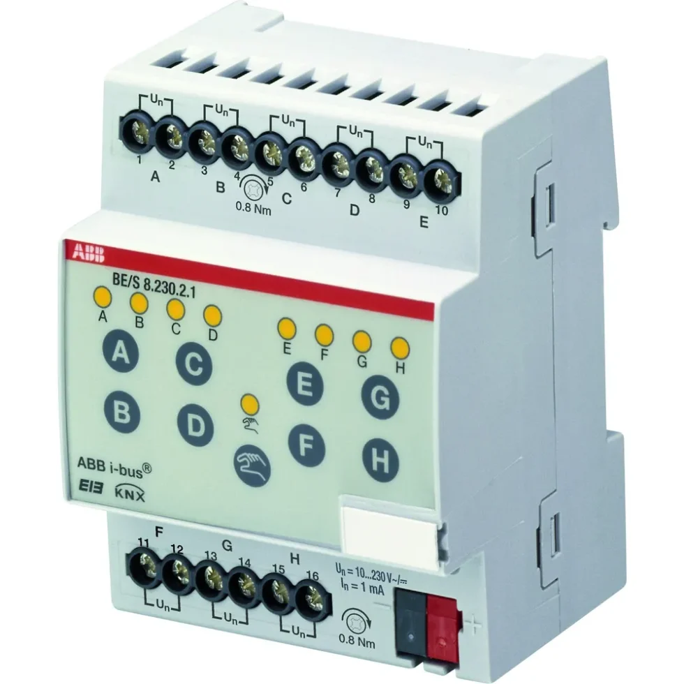 KNX BINÆRE INDG, 10 -230VAC/DC