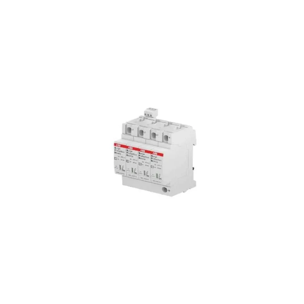 Transientbeskyttelse Type 2 3P+N m. aux