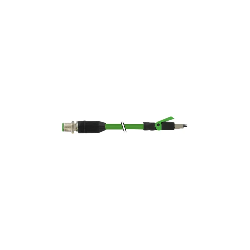 M12 0° / RJ45 MALE 0° ETHERNET