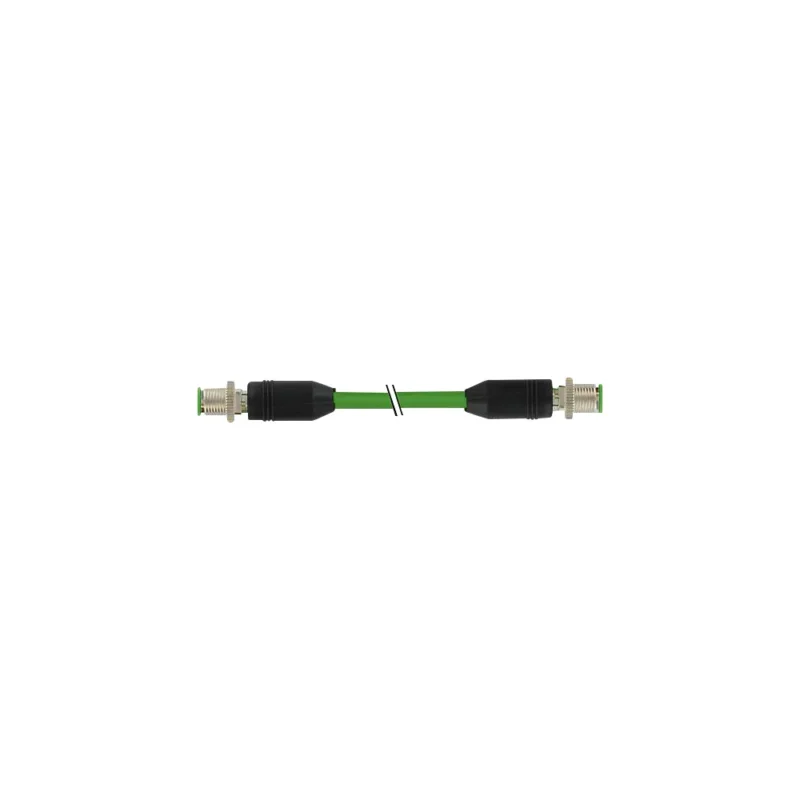 M12 MALE 0° / M12 MALE, 0°