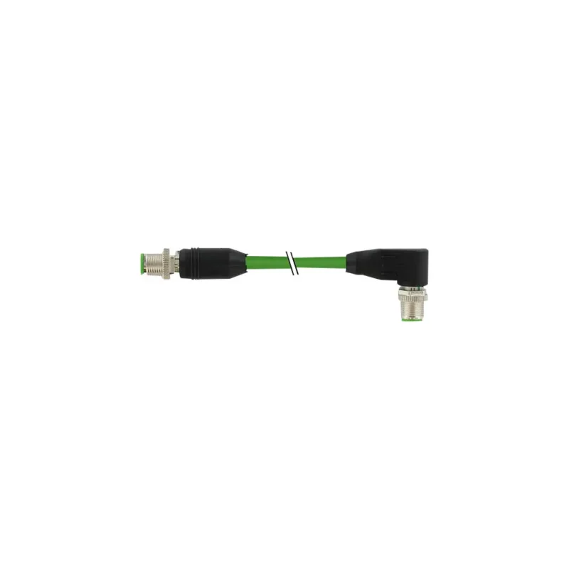 MURR M12 MALE 0° / M12 MALE 90° - PUR