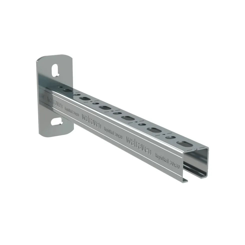 RAPIDRAIL SKINNEKONSOL 30X30 300MM