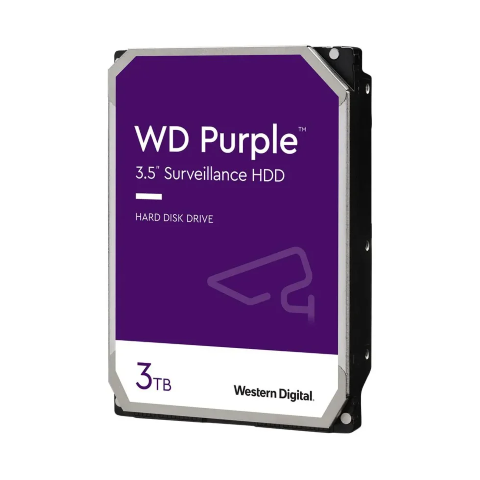 HARDDISK, 3TB, 256MB CACHE, 24/7, PURPLE