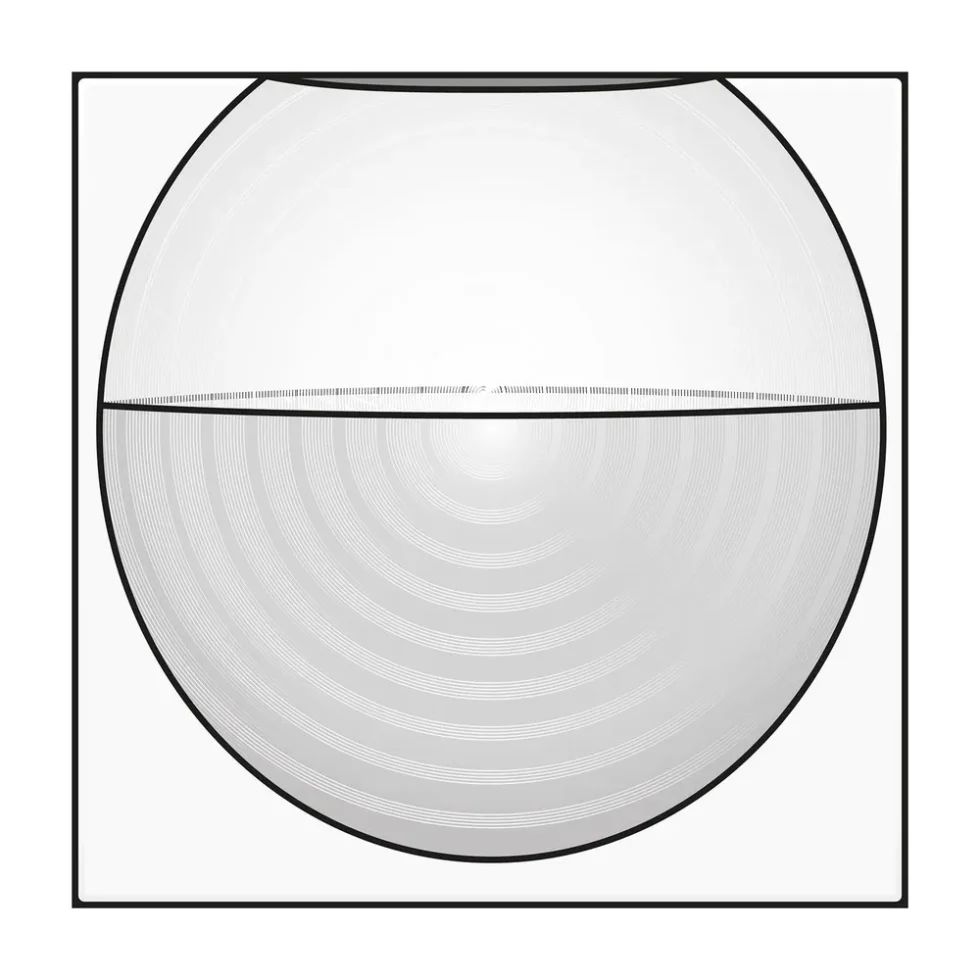 SENSOR 180° 9M VÆG WH COATED