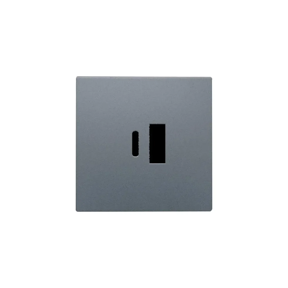 AFDÆK. USB-A+C OPLAD. STEEL GR