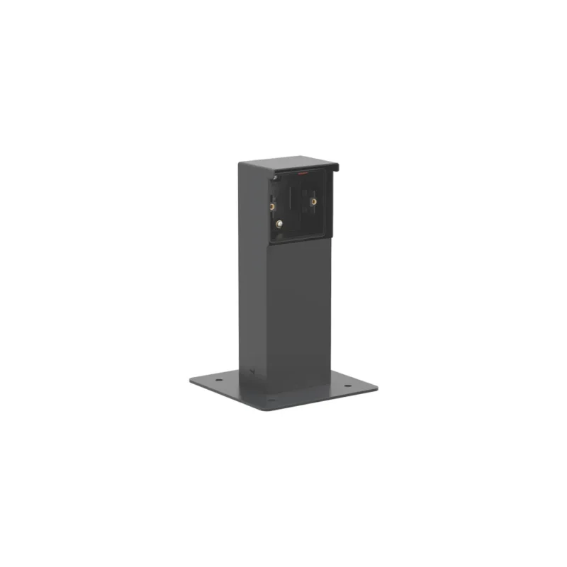SØJLE 1 MODUL MED FLANGE SORT