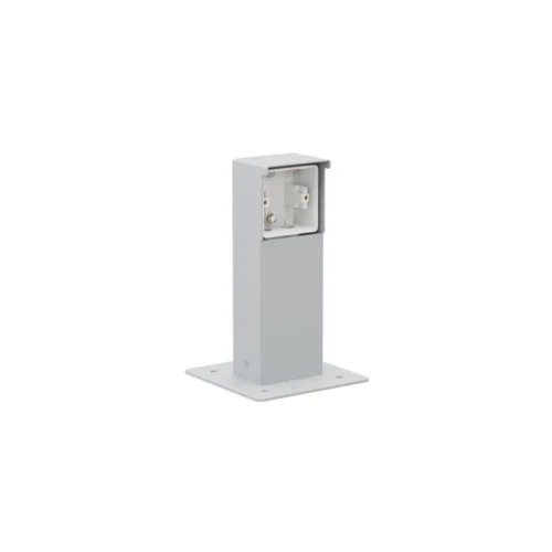 SØJLE 1 MODUL MED FLANGE GRÅ