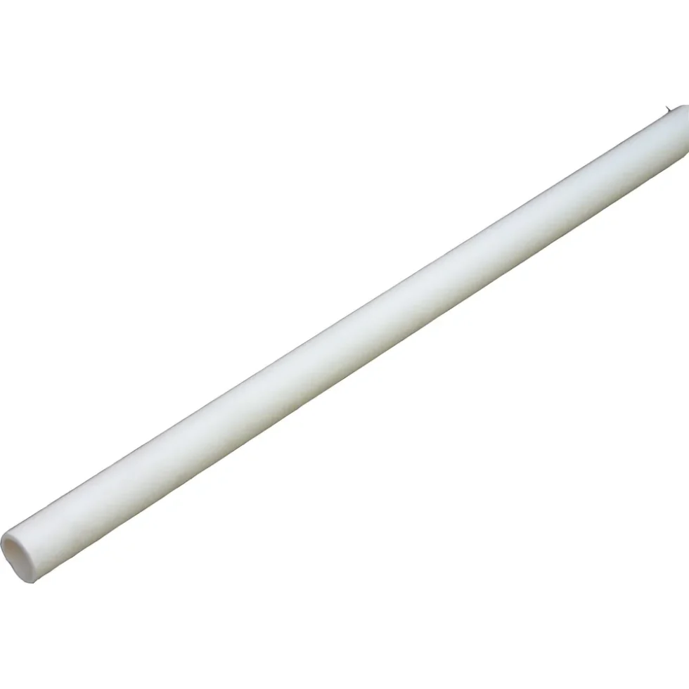 PLASTRØR PVC 10/8MM HVID 3M 111M/BUNT