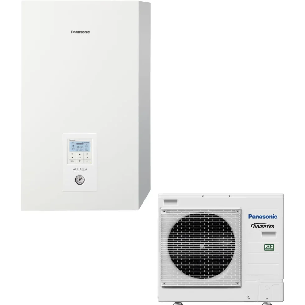 PANASONIC KIT 7KW L/V HYDRO VARMEPUMPE