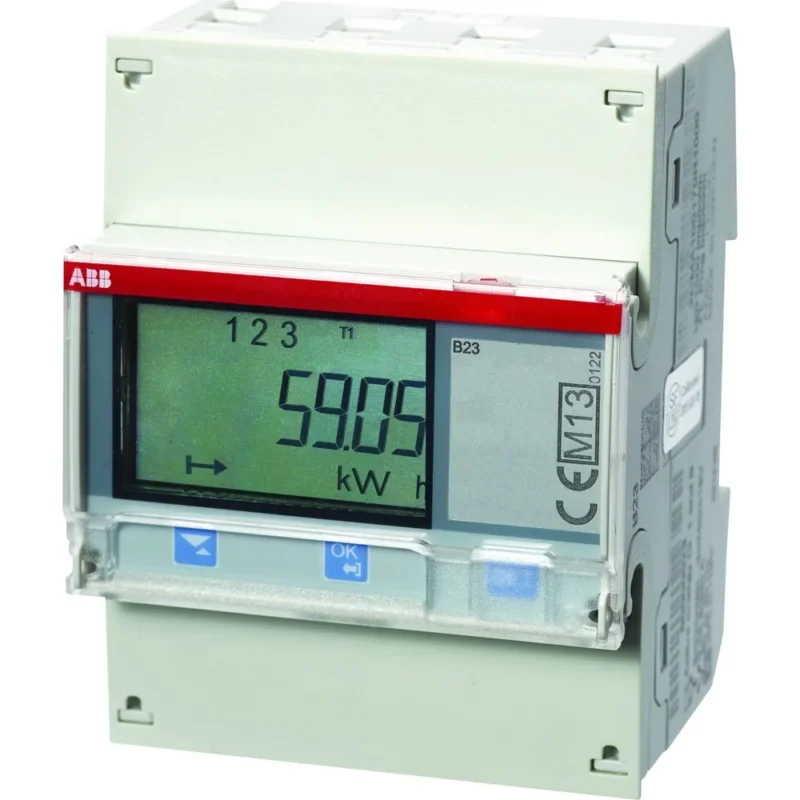 EL-MÅLER 3 FASET 65AMP. M/UDGANG M-BUS