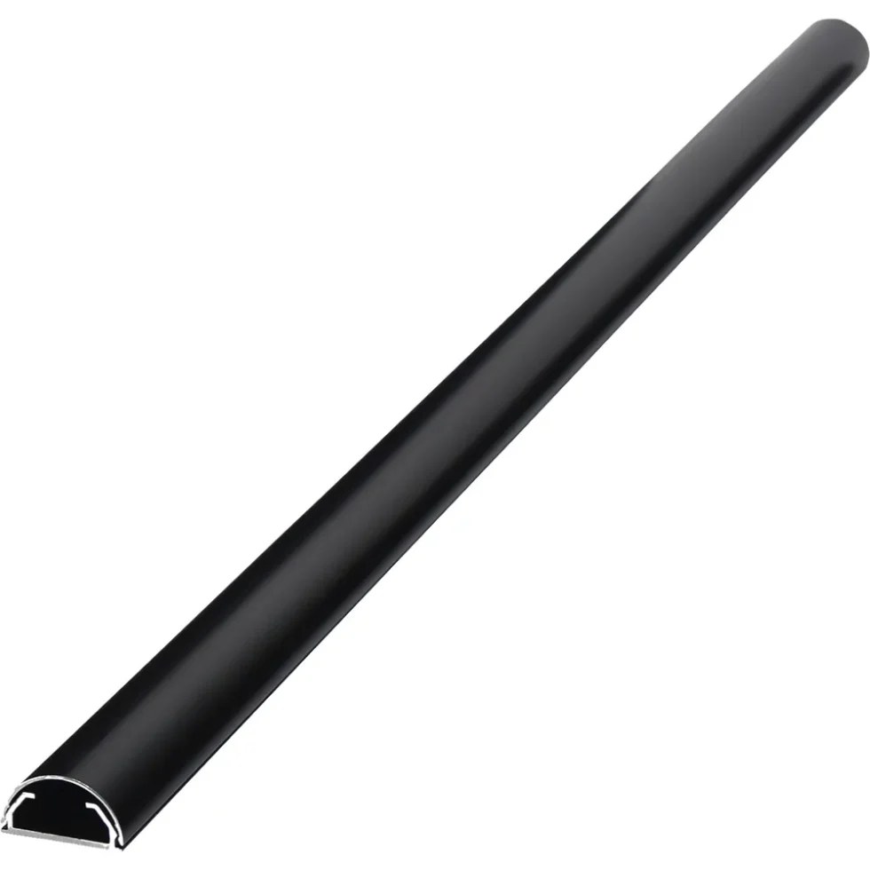 GULV/VÆG KANAL 25X17 MM SORT 2,50 METER