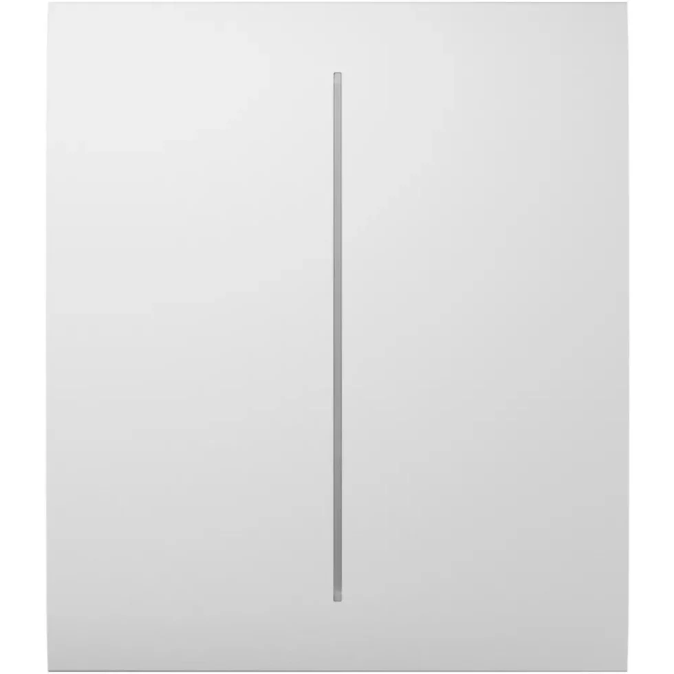 AJAX CENTERBUTTON 2-TRYK. HVID