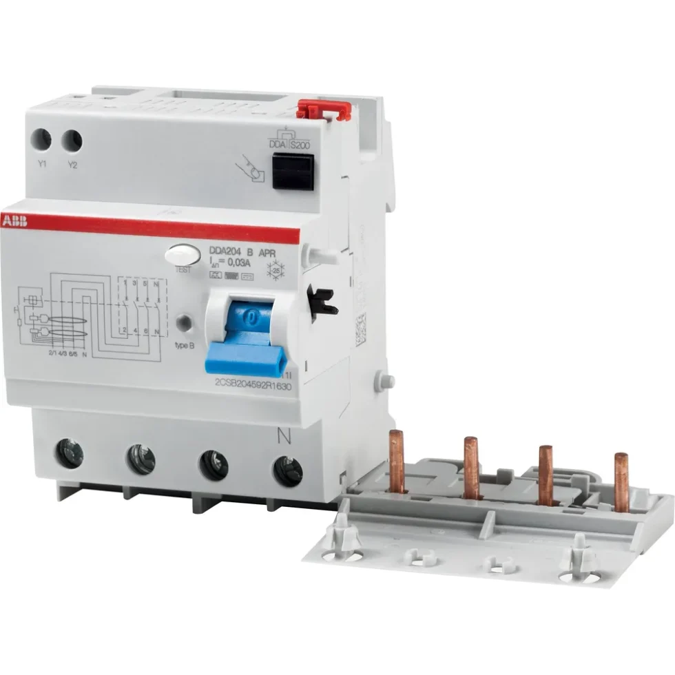 RCD-BLOK TYPE B 4 POL 25A 30MA