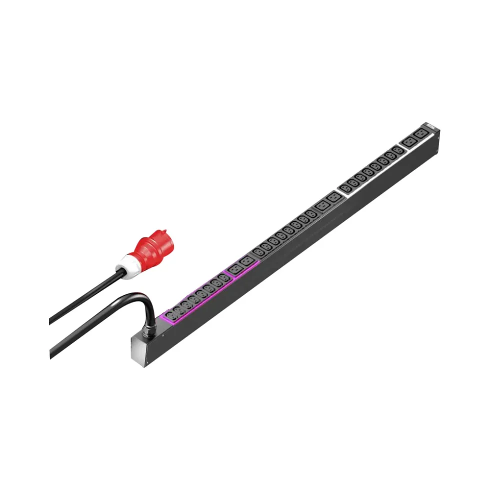 PDU BASIC 16A/3P CEE 24XC13+6XC19