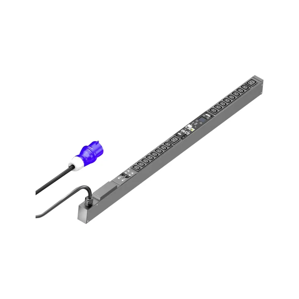PDU METERED 32A/1P CEE 16XC13+2XC19