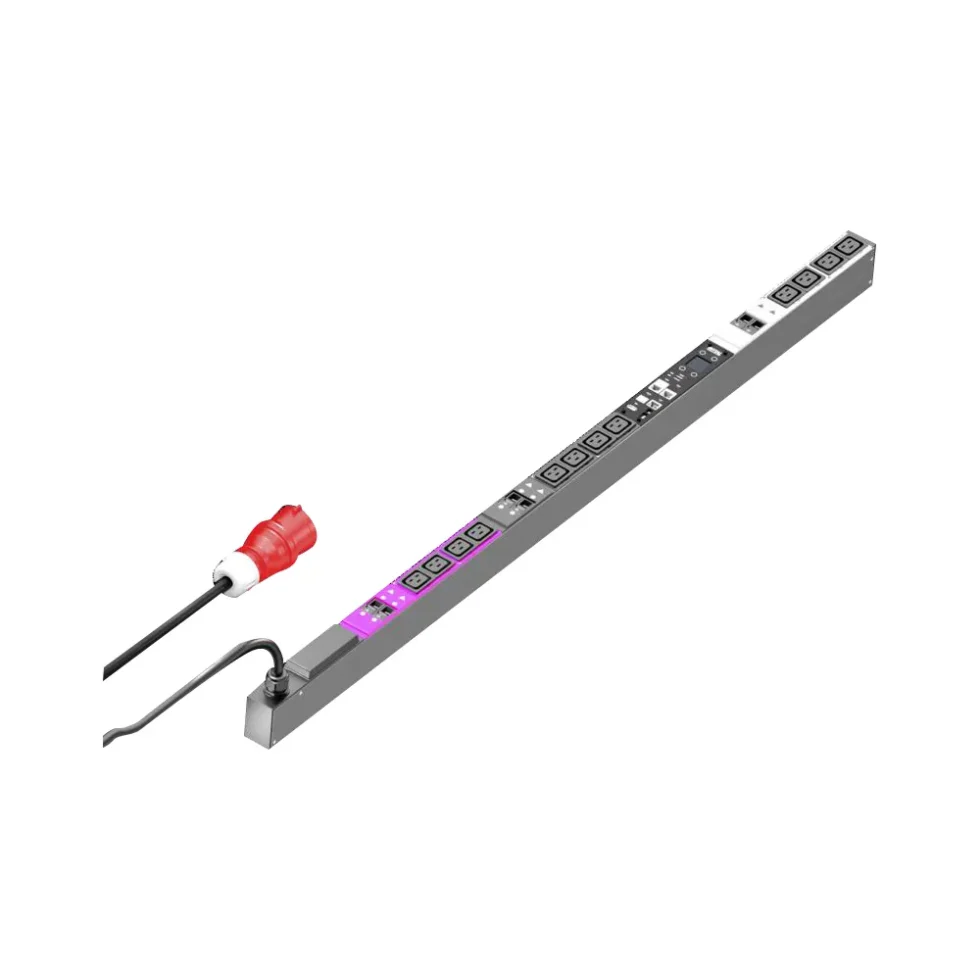 PDU METERED 32A/3P CEE 12XC19