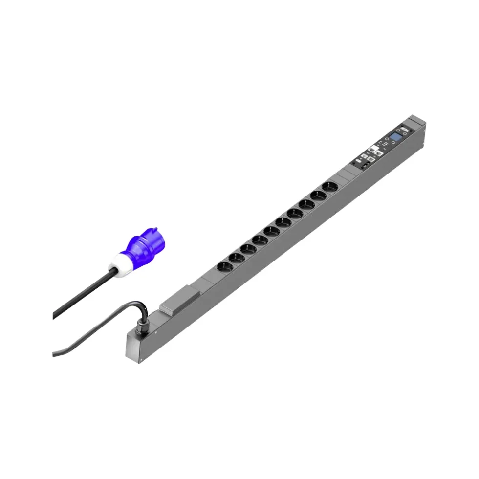 PDU METERED 16A/1P CEE 10XCEE7/3 SCHUKO