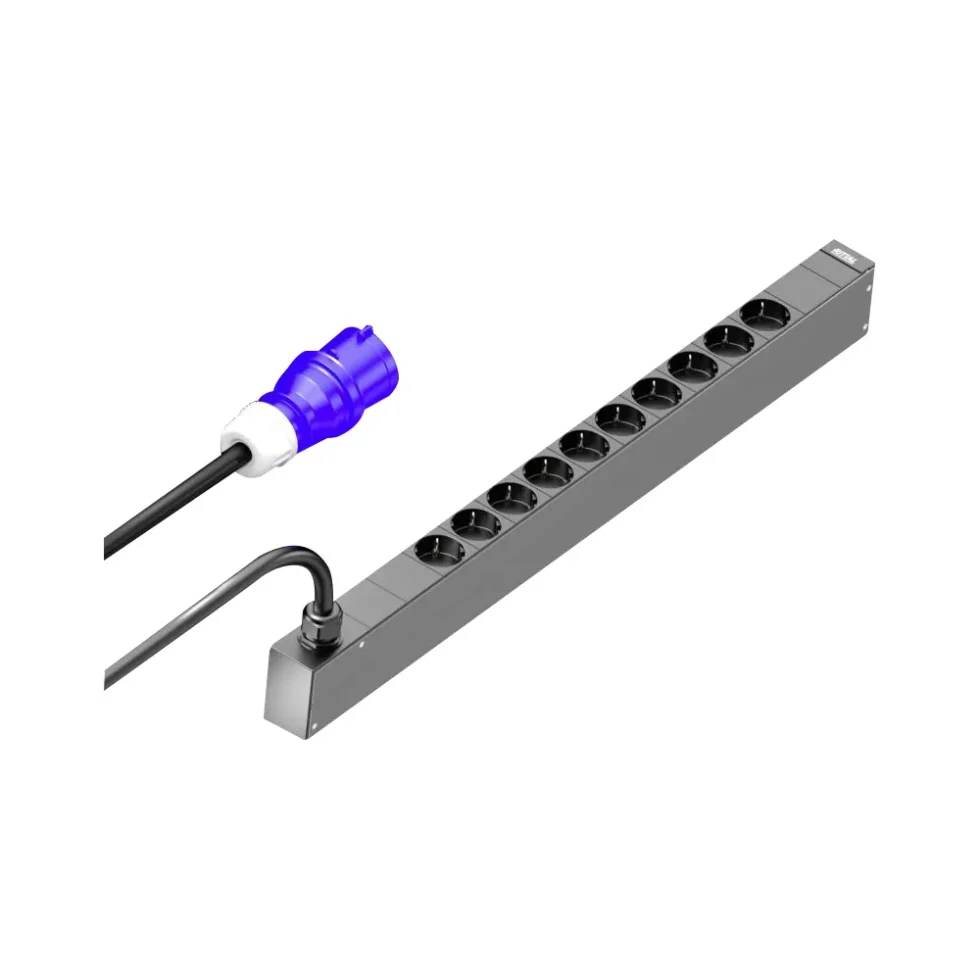 PDU BASIC 16A/1P CEE 10XCEE7/3 SCHUKO