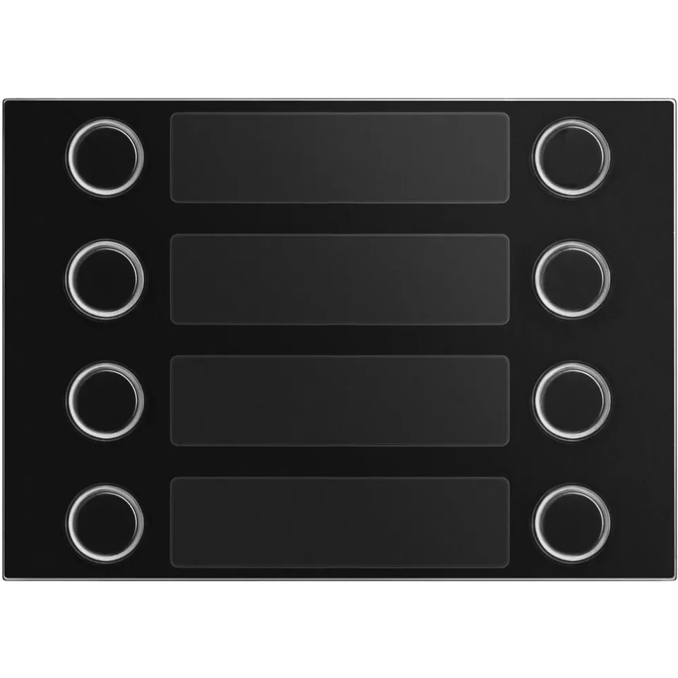 DOBBELT FRONTPLADE, 8 KNAPPER