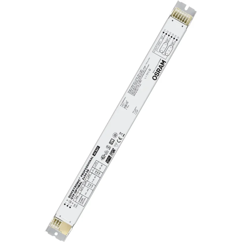 REAKTOR QTP-OPTIMAL 2X54-58W 220-240V