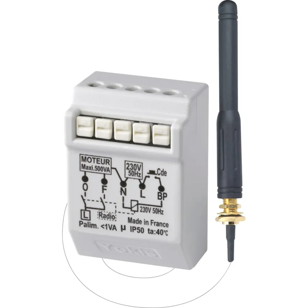 TRÅDLØS INDB 2000W TIMER M/ANT