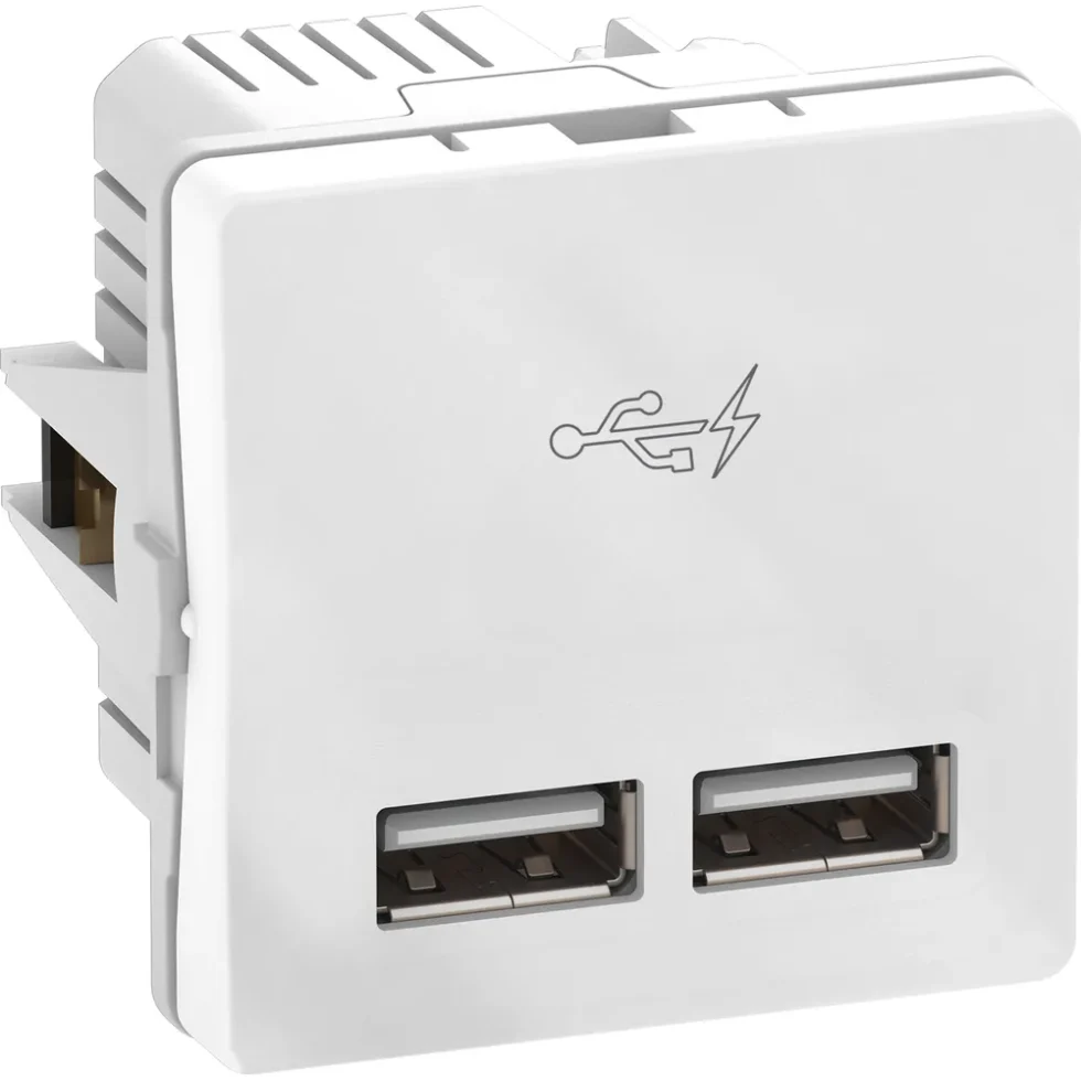 FUGA 2XUSB LADER 2,1A 1M HV