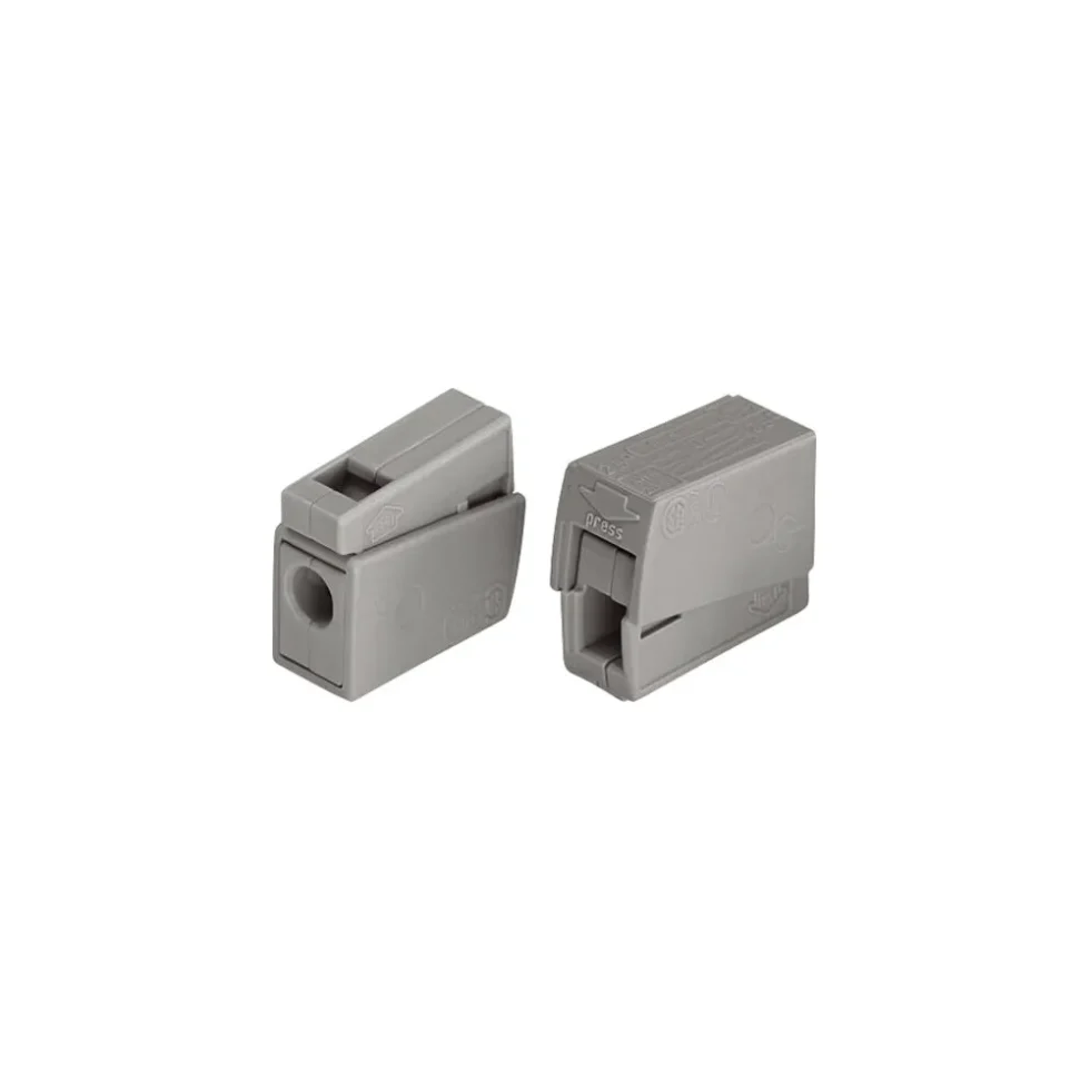 BELYSNINGSKLEMME 2,5MM2 GRÅ