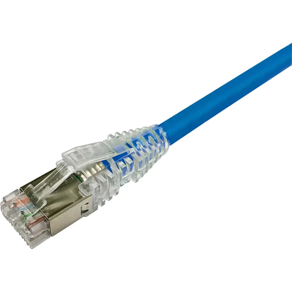PATCHKABEL KAT6A S/FTP LSZH 6,0M BLÅ