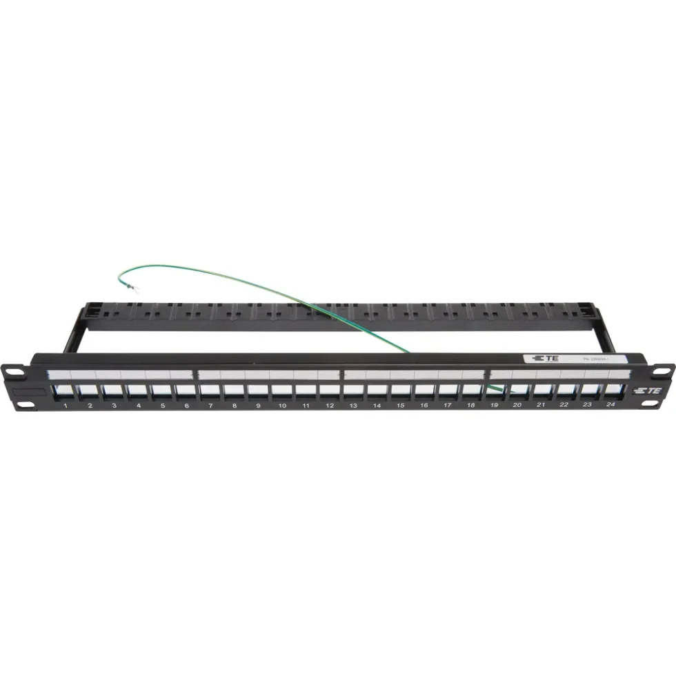 PATCHPANEL FOR 24 STK. SLIMLINE JACK 1HE