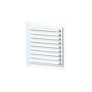MURRIST MVM150S 150X150MM ALU GRÅ M/NET