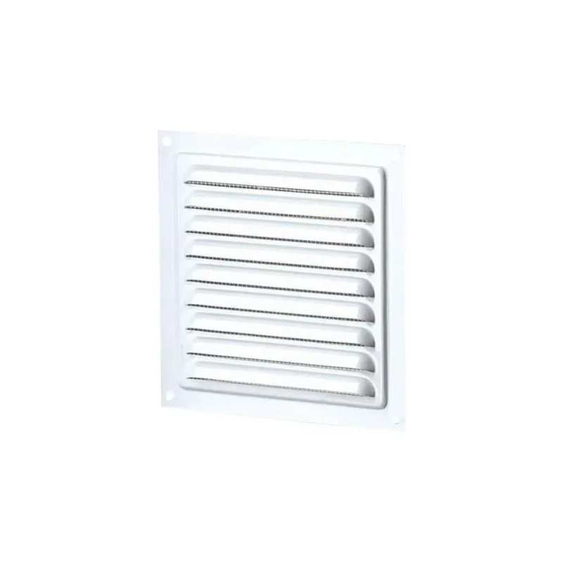 MURRIST MVM150S 150X150MM ALU GRÅ M/NET