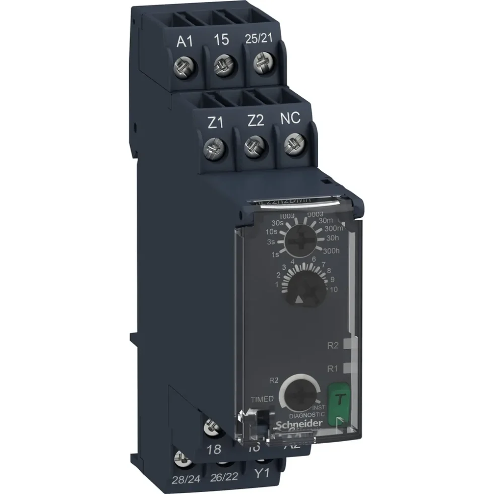 TIMER BLINK SYMETRISK 2C/O 24-240V