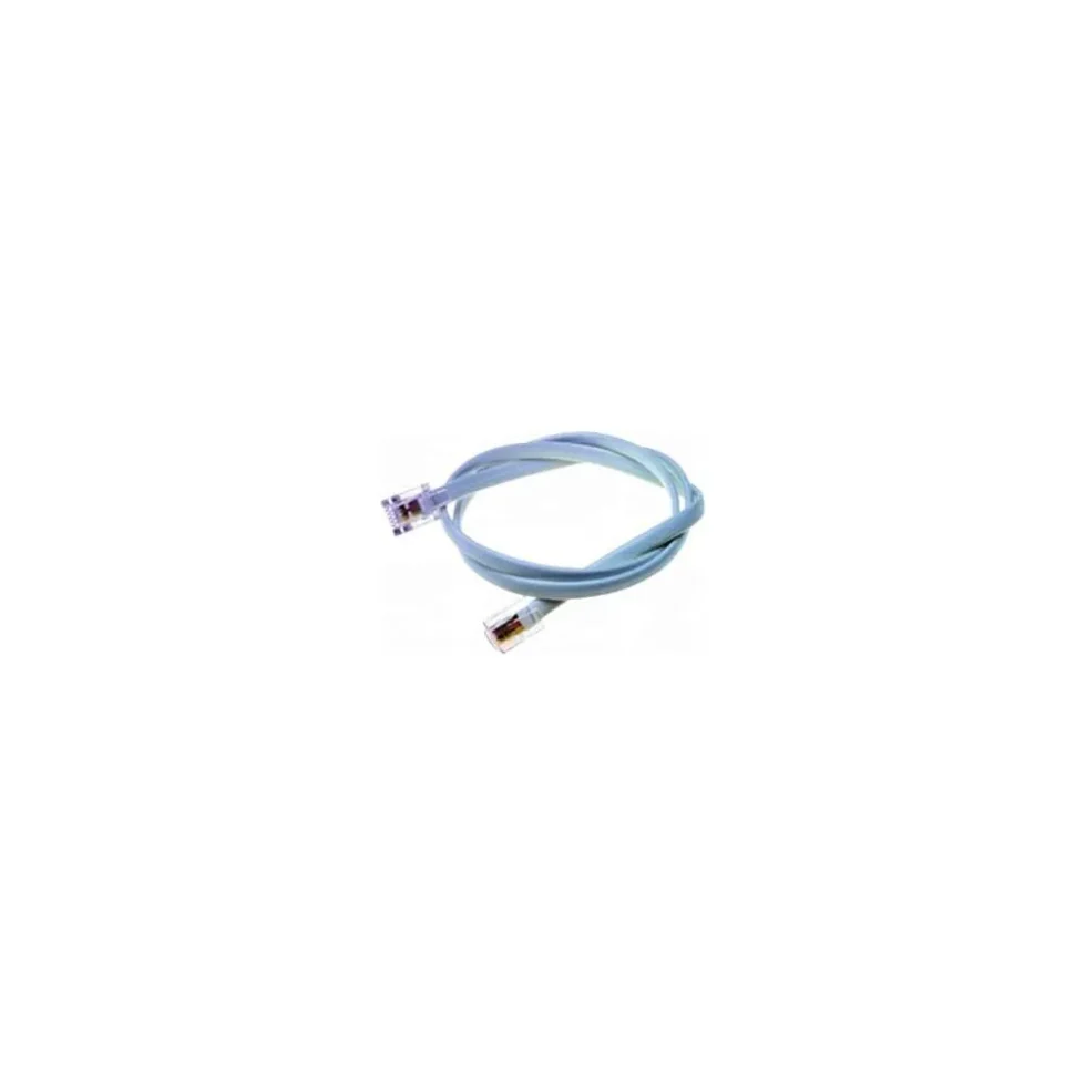 PATCHKABEL RJ11-RJ45 1,0M HVID