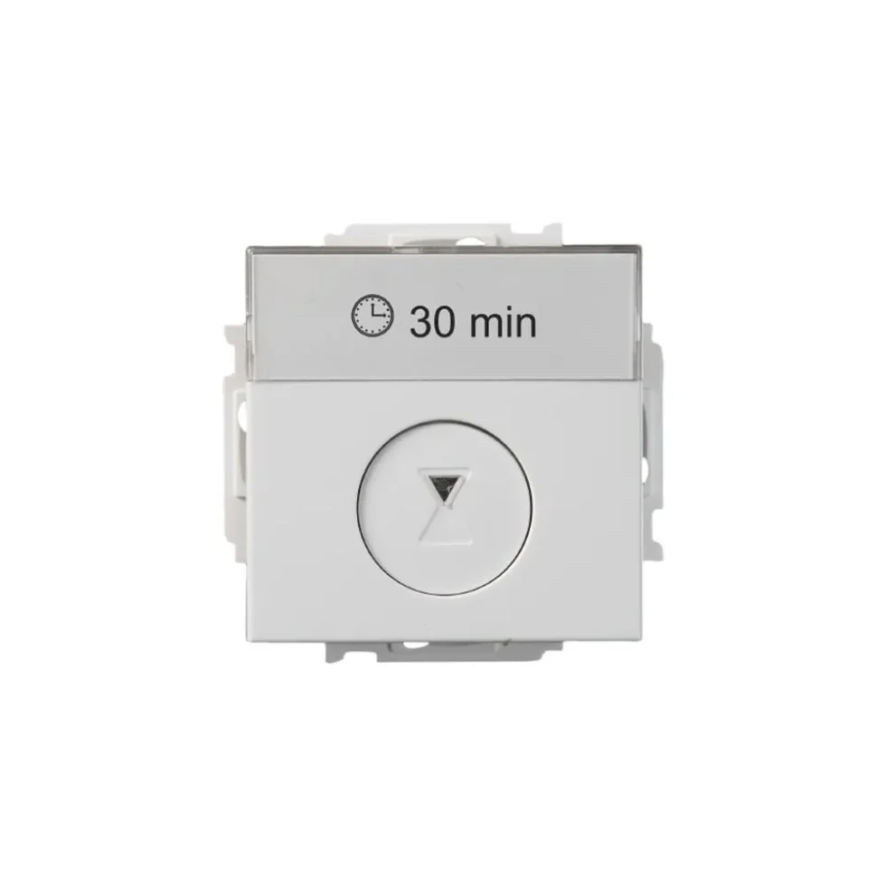 ABB TIMER 10A 5MIN-8T SEMI KOMPLET HVID