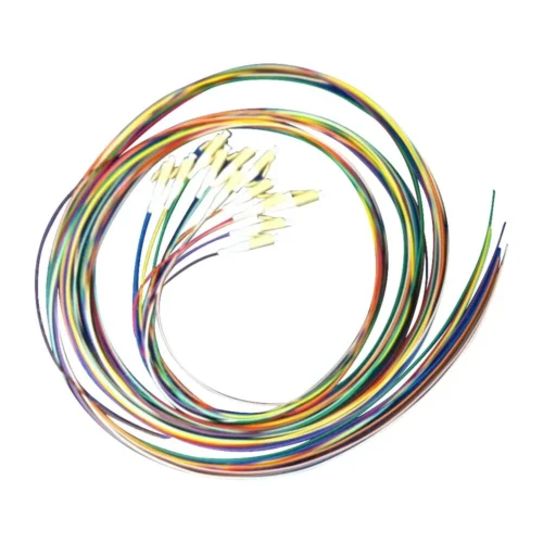 Pigtail LC 50my OM3 easy 2m x12 farver