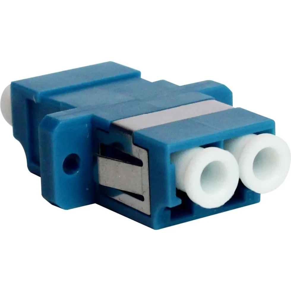 ADAPTER LC DUPLEX SINGLEMODE BLÅ