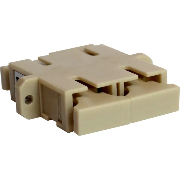 ADAPTER SC DUPLEX MULTIMODE BEIGE