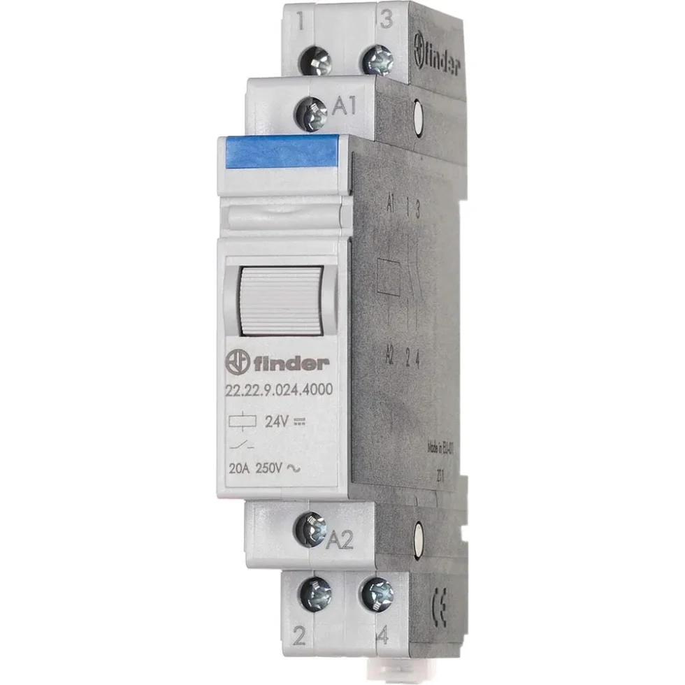 RELÆ 2NO 20A 24VDC