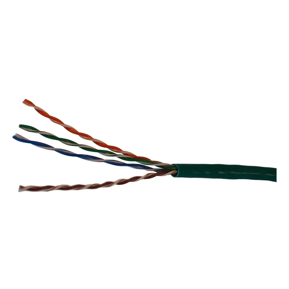 KABEL KAT5E U/UTP PVC FLEXIBEL GRØN 305M
