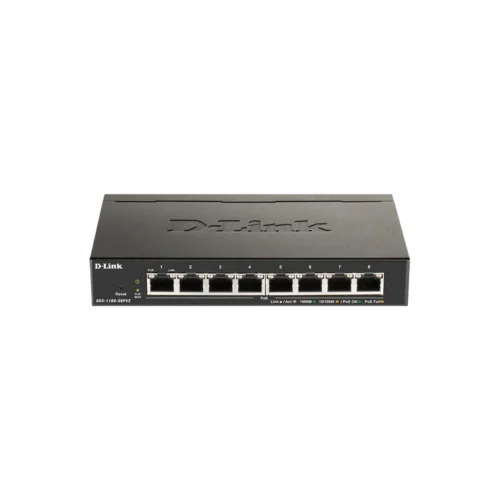 SWITCH 8 X GIGABIT POE DGS-1100-08PV2