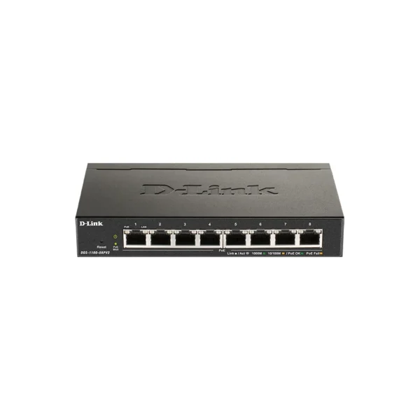 SWITCH 8 X GIGABIT POE DGS-1100-08PV2