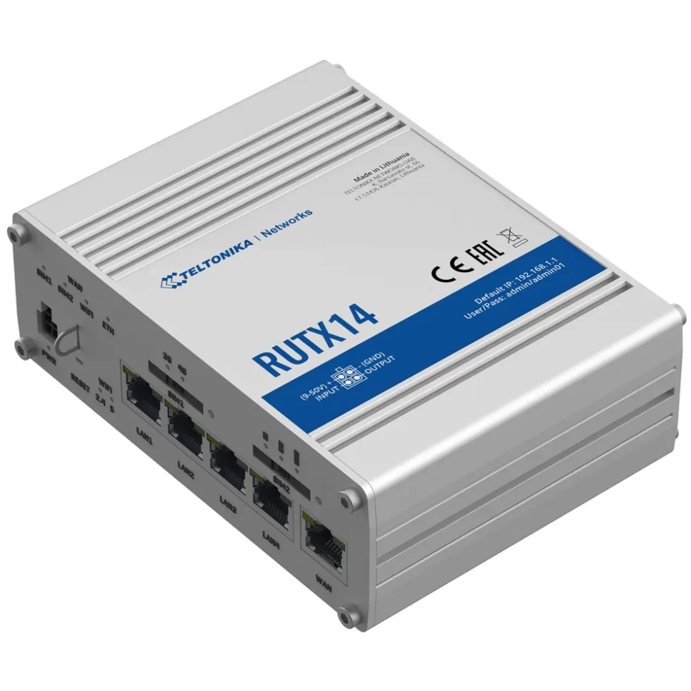 RUTX14 LTE CAT 12 ROUTER