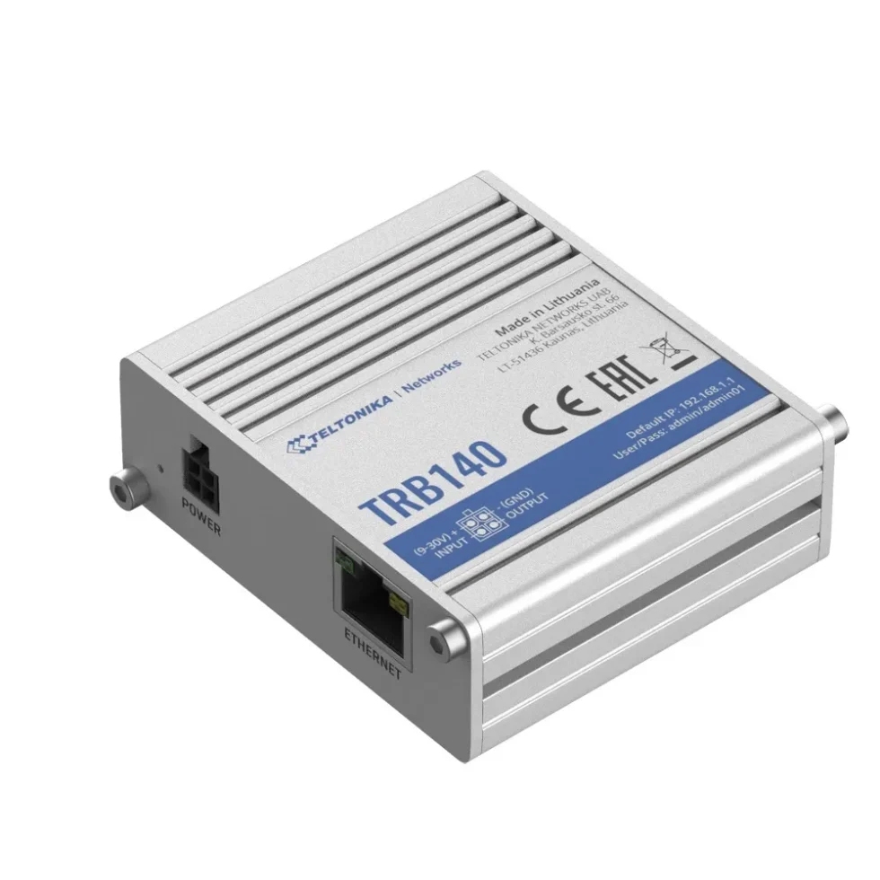 TRB140 4G/LTE CAT 4 ETHERNET GATEWAY